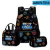 Juego 3D nuevo ROBLOX blox fruits mochila escolar lonchera estuche para lápices juego de tres piezas