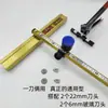 Nuevo Cuchillo de Empuje Tipo T Manual Rueda de Hoja Grande de 22 mm Azulejo de Vidrio Pinzas Fuertes de Alta Precisión Herramienta de Ranurado