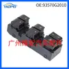 93570g2010 É Adequado para o Interruptor Principal e o Interruptor Elétrico do Mecanismo do Vidro Elétrico para Modelos Hyundai e Kia de 2016 a 2022