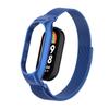 Adecuado para Correa Xiaomi Mi Band 8, Pulsera de Bucle Magnético Milanesa, Caja de Metal, Correa Xiaomi Mi Band 7