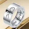 Tendencias Transfronterizas Joyería de Acero Inoxidable Shenzhen Xujia Anillos de Pareja que No se Desvanecen Anillos de Acero de Titanio que No se Desvanecen