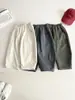 Valle del Viento 2026 Invierno Nuevo Estilo Coreano Versátil Mono Infantil de Terciopelo Pantalones de Pierna Ancha Engrosados para Niños Color Liso Pantalones Casuales
