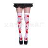 Medias de Gota de Sangre de Halloween Medias de Sangre Pantalones Medias de Palma de Sangre cosplay Enfermera Medias de Sangre Zombie Medias de Sangre