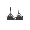 Ropa Interior Francesa Delgada para Mujer Verano Encaje Ropa Interior Copa Triángulo Cómoda Transpirable Set de Brasier sin Varillas