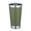Caneca de Cerveja Brasileira 20oz Transfronteiriça Aço Inoxidável 304 Copo com Isolamento a Vácuo Abridor de Garrafa Cônico para Carro Personalização