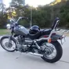 Adecuado para Honda Cmx250 Ca250 Respaldo Trasero Modificado, Portaequipajes Trasero, Portaequipajes y Cojín