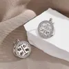 Brincos de clipe redondos estilo europeu e americano cravejados de diamantes, não precisam de furo, brincos de luxo de alta qualidade, estilo para o dia a dia, brincos que não desbotam