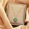 Colar Cor Fixa de Aço Titânio Luxo Leve Design de Nicho High-End Versátil Corrente de Clavícula Ornamentos de Coração Borboleta para Mulheres Atacado