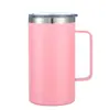 Taza termo de acero inoxidable 304 para comercio exterior transfronterizo 24oz taza de oficina taza de café taza de acero inoxidable taza con asa