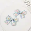 Accesorios de Lazo de Tela Floral Frescos y Sencillos, Adornos Dulces para Pasadores de Pelo, Accesorios DIY para Bolsos y Ropa