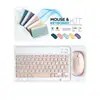 O Conjunto de Teclado e Mouse Sem Fio Bluetooth Jingzun 030 é Adequado para Tablets, Laptops e Celulares Apple, Samsung, Huawei