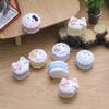 Pastel de crema con forma de gatito, sándwich, comida, dibujos animados, hecho a mano, bricolaje, accesorios caseros, horquillas, crema, pegamento, accesorios, accesorios de resina