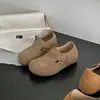 Zapatos Birkenstock de suela gruesa, cuero suave para mujer, nuevo modelo otoño 2026, zapatos de abuela ligeros de suela blanda, zapatos Birkenstock casuales versátiles retro