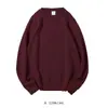 Moletom térmico de fleece com gola redonda, 350g, serviços OEM/ODM disponíveis, dropshipping, bordado, impressão direta e opções de logo em serigrafia