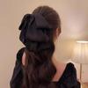 Malla Burbuja de Nube Dulce Pinza Coreana de Invierno Decoración de Plumas Hecha a Mano Moda y Más Fácil de Combinar Estilo Cabello Roto