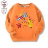 Roupa Bloco de Construção Digital Moletom Infantil Primavera e Outono Top Menino e Menina Desenho Animado Roupa Infantil NumberBlocks