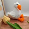 Nuevo llavero de peluche muñeco lanzable fabricantes de máquinas dispensadoras al por mayor dibujos animados mochila escolar muñeco de 4 pulgadas colgante regalo