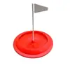 Disco de Putt para Golfe, Tapete de Prática de Putt, Dispositivo de Prática de Putt para Interior e Exterior, Material de Silicone