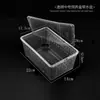 Caja de Cría de Tamaño Mediano para Reptiles y Anfibios, Adecuada para Larvas de Gusano de Seda Bebés, Arañas, Geckos, Lagartijas, Escorpiones, Ciempiés, Ranas Cornudas y Escarabajos