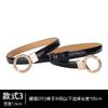Novo estilo saia decorativa cinto fino couro envernizado feminino moda cintura corrente all-match simples calça cinto feminino ajustável