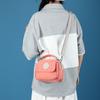 Bolso cruzado de moda para mujer, estilo japonés, sencillo, impermeable, con cambio de lápiz labial, portátil