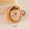 Porta-moedas Capivara Personalizado Desenho Animado Fofo Bolsa de Armazenamento Infantil Bolsa Pequena de Pelúcia Mini Carteira Atacado