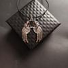 Europeu e Americano Nova Rua Hip Hop Moda Marca Colar Homens e Mulheres Personalizado Asas de Anjo Simples Pingente Acessórios Pingente Pingente de Pescoço