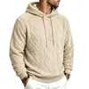 Sudadera con capucha de Jacquard Doble Cara Otoño e Invierno Terciopelo Ártico Sudadera con Capucha de Forro Polar Grueso Cálido para Hombre Amazon