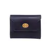Billetera de Moda Europea y Americana Transfronteriza para Mujer 2026, Billetera Corta de Alta Gama en Colores Macarrón, Portamonedas y Tarjetas Sencillo