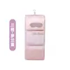 Bolsa dobrável portátil para armazenamento de roupas com trama diagonal, bolsa organizadora, organizador de roupas para mala, bolsa de armazenamento de viagem