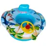 Nuevo volante de coche engrosado para niños, bote de natación, anillo de natación para bebé en el agua, anillo de natación inflable de PVC inflable