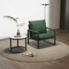 Cadeira de Sofá Individual Minimalista Nórdica de Luxo Leve, Cadeira de Lazer para Loja, Cadeira Moderna Tendência Individual para Apartamento Pequeno