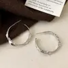 Diseño de Nicho Transfronterizo Europeo y Americano, Pendientes Irregulares Personalizados, Pendientes Versátiles Diarios de Lujo Ligero y Gama Alta para Mujeres