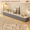 Mueble de TV tipo crema para sala de estar, adecuado para apartamentos pequeños, nuevo modelo 2025, combinación de mesa de centro y mueble de TV de alta gama de pie