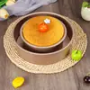 Forma redonda de aço carbono para bolo chiffon com fundo removível 6/8 polegadas, forma de assar DIY, base de bolo caseira, ferramenta de panificação