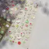 Tomoni Shell Light Pegatinas para Uñas Explosiones Primavera Pegatinas para Uñas Infantiles Pegatinas de Oso Fresa Mezcla para Uñas