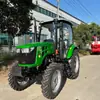 Exportação transfronteiriça Trator de quatro rodas Hongbo 1004 com lâmina de arado trator agrícola diesel de rodas grandes