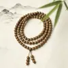 Pulsera de 108 Piezas de Bolas de Incienso de Medicina China An Gong Niu Huang, Medicina Herbal Tradicional, Hecho a Mano con Métodos Antiguos, Venta al por Mayor desde la Fábrica de Origen