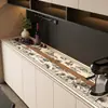 Tapete para mesa de aparador estilo americano, tapete protector largo impermeable y a prueba de aceite para encimera de mueble de TV, tapete anti-suciedad para zapatero de entrada