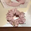 Goma para el pelo de cuadros rosa dulce estilo coreano, Sujetador de coleta simple y versátil, Banda elástica para el pelo duradera, Accesorio para el pelo para mujer