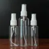 Frasco Pequeno Transparente com Borrifador, Frasco Pequeno com Borrifador, Frasco Dispensador de Álcool, Frasco Pequeno com Borrifador para Casa, Frasco Pequeno de Plástico Transparente, Frasco Transparente Dispensador de Líquido