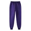 Calça de Moletom Unissex Transfronteiriça 19 Cores Leggings Leves Calça de Moletom Cintura Elástica Calça Skinny Calças Fábrica Mercadorias Atacado