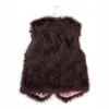 Aliexpress Comércio Exterior Fornecimento Colete de Pele Falsa de Raposa de Inverno Colete Quente Jaqueta Colete Feminina Venda Direta da Fábrica