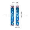 Decoración de Fiesta Celebración del Día de la Independencia Pancarta para Puerta Adecuada para Reuniones Familiares Amazon Transfronterizo 250º Aniversario