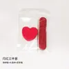 Herramientas de manicura directo de fábrica, kit de pulido de bloque de tofu con forma de corazón, palillo de taladro de cristal con purpurina, tres piezas