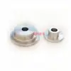 Manga de conversão de furo interno para rebolo de vidro base de alumínio 50 rpm 12 22 furos para motor de rebolo parafuso de fixação de rebolo