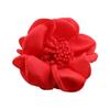 Nueva tela con borde quemado, flor hecha a mano, joyería de bricolaje, accesorios para el cabello, flor artificial, accesorios de horquilla, flor elástica, punto de flor