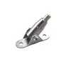 Abrazadera para Cable de Acero Abrazadera Redonda para Cuenca Abrazadera Móvil Cerradura de Cable Accesorios para Colgar Cuadros Colgador de Señales Colgante de Acrílico