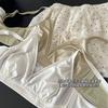 835 Partitura Completa Ballet# Lujo Ligero Satín Orejas de Conejo Taza Sin Marcas Transpirable Muestra Pecho Grande Ropa Interior Pequeña para Mujeres