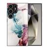 Adequado para Capa de Celular A16, Padrão Mármore S25Ultra, Vidro S26Plus, Paisagem A56, Personalizado e Enviado por Dropshipping A90